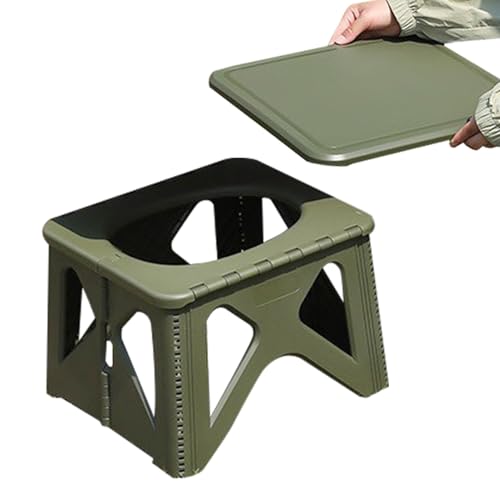 Tragbarer Toilettensitz - Klappbarer Tragbarer Hocker Für Outdoor - Toilettensitz Bank Outdoor Töpfchen Für Erwachsene Kinder Autofahrt Wohnmobilreisen Zubehör Strandzelt Wandern Angeln von Stronrive