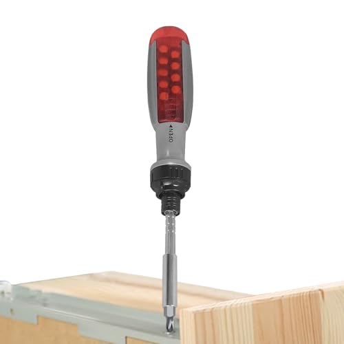 Tragbares Ratschen-Schraubendreher-Set, Ratschen-Bit-Treiber, ergonomische Werkzeuge für elektrische Möbelmontage, Heimprojekte, Industriemaschinen Tragbares Ratschen-Schraubendreher-Set, Ratschen-Bit-Treiber, ergonomische Werkzeuge für elektrische Möbelmontage, Heimprojekte, Industriemaschinen von Stronrive
