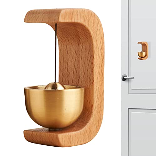 Türklingel Ladenbesitzer Glocke - Magnetische Holztürklingel Windspiel Für Kühlschrank, Zimmer, Veranda, Garten Dekorative Holzklingel Handgefertigter Türklingel Für Eingang Hängende Dekoration von Stronrive