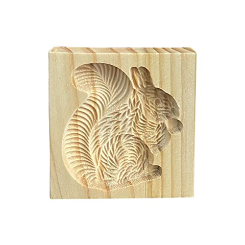 Stronrive Weihnachten Keksausstecher Holz Plätzchenform Set Keksausstecher Keks Stempel Form Plätzchen Presse Form Kuchenform Backzubehör Von Keksen, Fondant 1 Stück von Stronrive