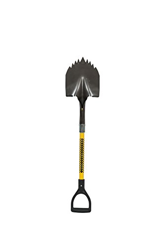 Structron 49631 #2 Head STR-S710D Super Shovel with 29 Fiberglass Handle and Poly D-Grip, 14 Gauge by Structron Structron 49631 #2 Head STR-S710D Super Shovel with 29 Fiberglass Handle and Poly D-Grip, 14 Gauge by Structron von Structron