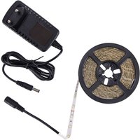 LED Strip 5m Netzstecker 4100K neutralweiß selbstklebend von Strühm