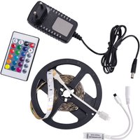 LED Strip RGB Farbwechsel Netzstecker Fernbedienung 3m von Strühm