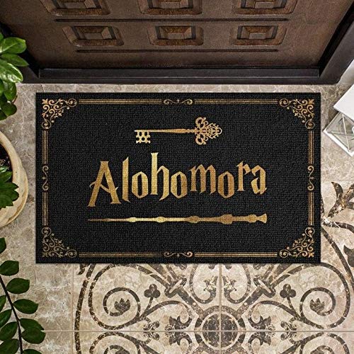 Fußmatte Alohomora Indoor Dekoration Bodenmatte Teppich Rutschfest Eingang Innen Badematte Küche Zuhause Teppiche Gummi In 40 x 60 cm Fußmatte Alohomora Indoor Dekoration Bodenmatte Teppich Rutschfest Eingang Innen Badematte Küche Zuhause Teppiche Gummi In 40 x 60 cm von Strunt