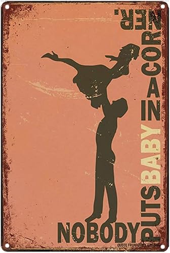 Retro Decor Blechschilder Dirty Dancing Film Retro Wandkunst Dekor Eisen Malerei Für Zuhause Küche Cafe Pub Schild Plakette 20 x 30 cm Retro Decor Blechschilder Dirty Dancing Film Retro Wandkunst Dekor Eisen Malerei Für Zuhause Küche Cafe Pub Schild Plakette 20 x 30 cm von Strunt