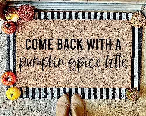 Strunt Come Back with Pumpkin Spice Mat Fall Decorations Pumpkin Spice Decor Fall Decor Fall Decor Herbst Fußmatte Kürbis Fußmatte Happy Fall Geschenk Rutschfeste Matte für Zuhause Innen Terrasse Strunt Come Back with Pumpkin Spice Mat Fall Decorations Pumpkin Spice Decor Fall Decor Fall Decor Herbst Fußmatte Kürbis Fußmatte Happy Fall Geschenk Rutschfeste Matte für Zuhause Innen Terrasse von Strunt