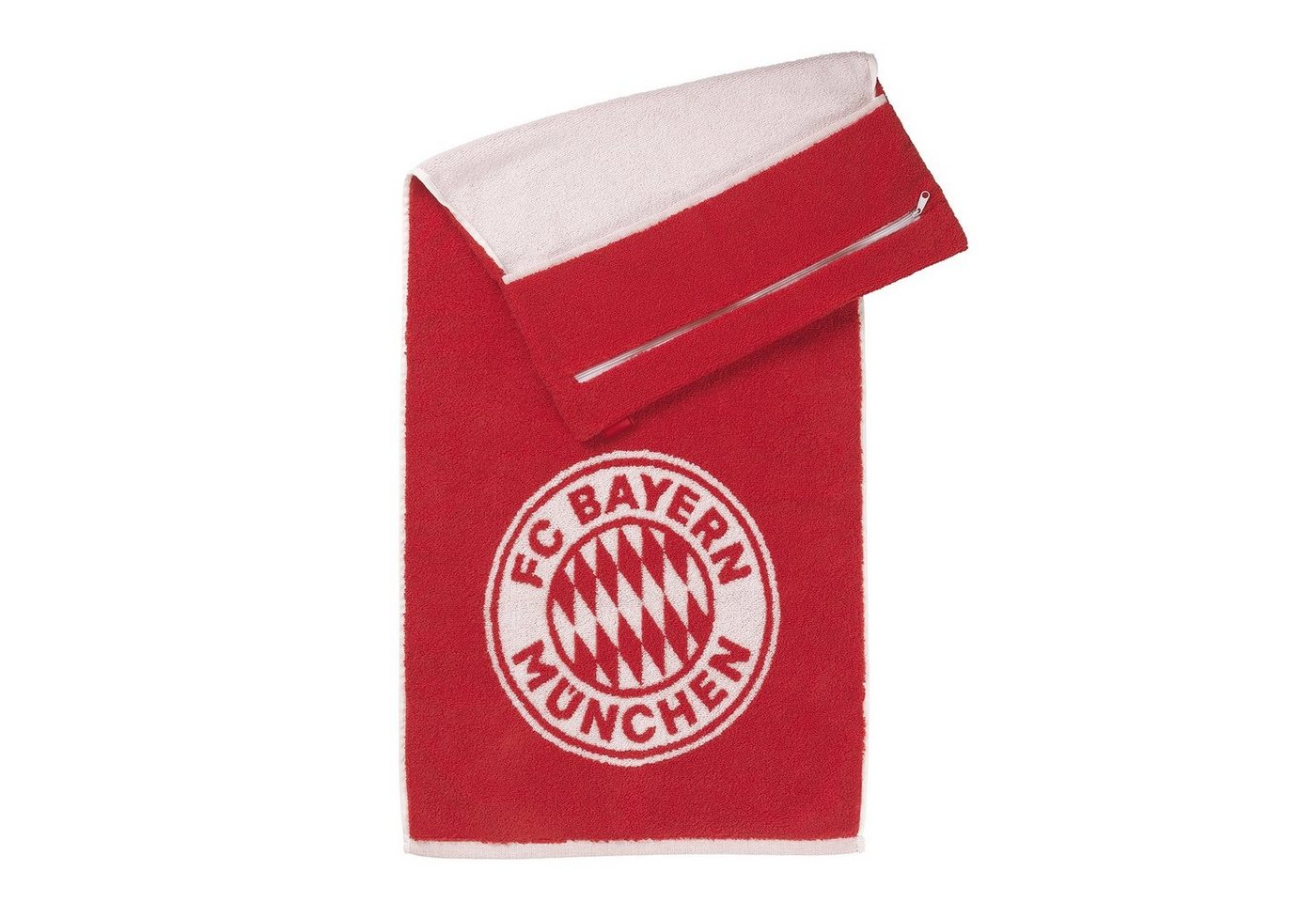 Stryve Sporthandtuch Towell +, Handtuch mit Tasche und Magnetclip - FC Bayern Edition von Stryve