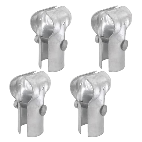 Sttejlbho 1-3/8 X 1-3/8 Endschienen-T-Klemme, T-Klemme für Maschendrahtzaun Aus Verzinktem Stahl, Endschienenklemme für Rohre mit 1-3/8 Außendurchmesser, 4er-Pack Sttejlbho 1-3/8 X 1-3/8 Endschienen-T-Klemme, T-Klemme für Maschendrahtzaun Aus Verzinktem Stahl, Endschienenklemme für Rohre mit 1-3/8 Außendurchmesser, 4er-Pack von Sttejlbho