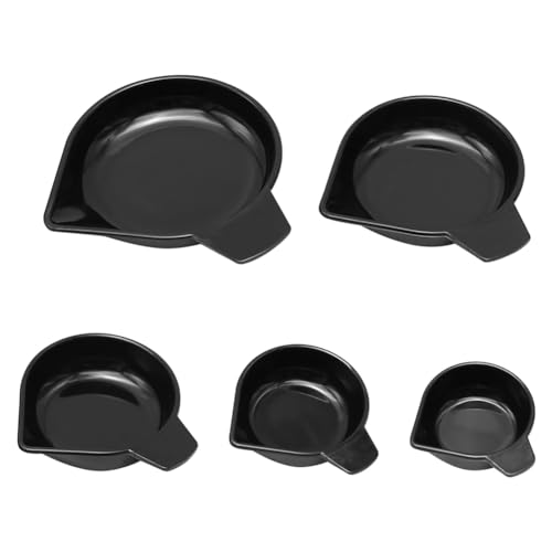 Sttejlbho 5 Größen Wiegeschalen mit Schmaler Ausgussöffnung, Kunststoff-Wiegeschalen für das Wiegen Von Flüssigkeiten, Pulver und Edelsteinen. von Sttejlbho