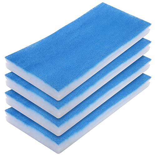 Sttejlbho Luftpinsel Hobby Luftpinsel Spritzen Kabine Filter Set, Fiberglas Booth Filter Kompatibel für Master, 4 StüCk Blau von Sttejlbho