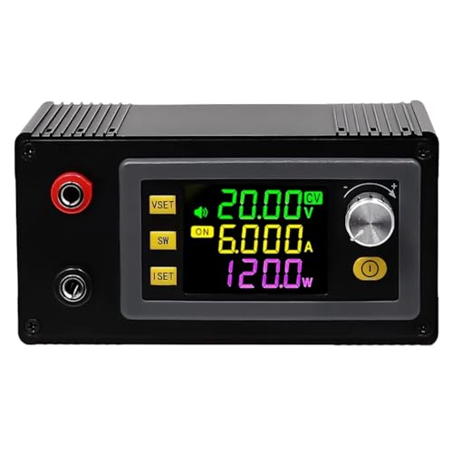 Sttejlbho SK120 DC Buck Boost Converter CNC Einstellbare Geregelte Stromversorgung Konstantspannung Strom Solarlademodul 6A von Sttejlbho
