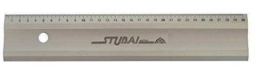 Stubai Alu-Lineal eloxiert, mit Maßeinteilung 1000 mm von STUBAI