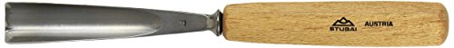 Stubai Stechbeitel lang poliert, Form 9, 25 mm, 550925 Stubai Stechbeitel lang poliert, Form 9, 25 mm, 550925 von STUBAI