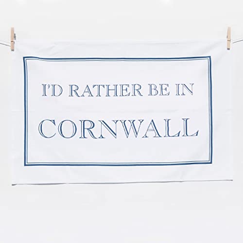 Stubbs Mugs Geschirrtuch "I'd Rather Be In Cornwall", Weiß Stubbs Mugs Geschirrtuch "I'd Rather Be In Cornwall", Weiß von Stubbs Mugs