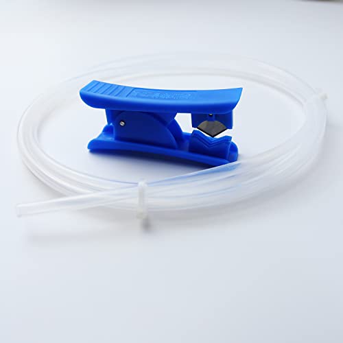 Stubotar PTFE Teflonschlauch 1 Meter/ 3.28ft 2mm ID X 4mm OD zum 1.75 Filament Bowden 3D Drucker - clear Teflonschlauch + PTFE Teflonschlauch cutter von Stubotar