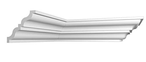 MUSTER Zierleiste Stuckprofile XPS Styroporleisten Wand&Decke Dekorleisten (100x100mm) K 1 von Stuck Dekorbau