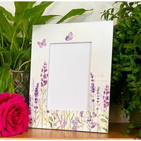 Lavendel Bilderrahmen, Floraler Bilderrahmen Aus Holz, Tischplattenrahmen 10 X 15 cm. Lila Wohndekor Lavendel Bilderrahmen, Floraler Bilderrahmen Aus Holz, Tischplattenrahmen 10 X 15 cm. Lila Wohndekor von StuckwithloveDesigns