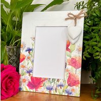 Vintage Shabby Chic Bilderrahmen Aus Holz Mit Mohnblumen Und Kornblumen Als Deko Vintage Shabby Chic Bilderrahmen Aus Holz Mit Mohnblumen Und Kornblumen Als Deko von StuckwithloveDesigns