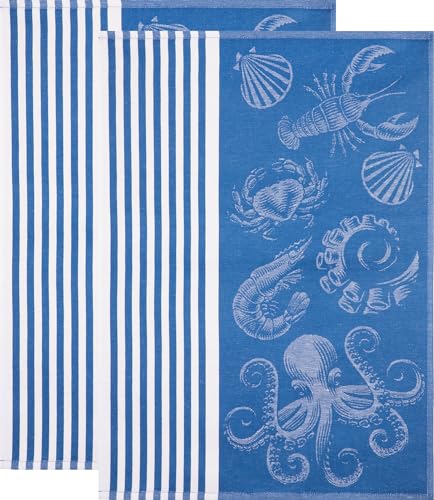 Stuco Geschirrtuch "Nautilus" blau 2er-Pack Halbleinen blau Größe 50x70 cm Stuco Geschirrtuch "Nautilus" blau 2er-Pack Halbleinen blau Größe 50x70 cm von Stuco