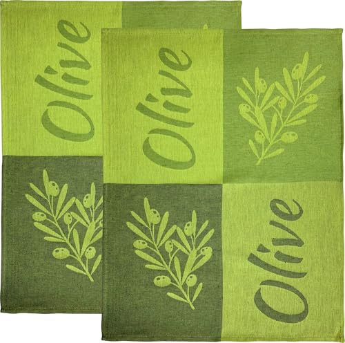 Stuco Halbleinen Geschirrtuch "Verdial" 2er-Pack Halbleinen grün Größe 50x70 cm Stuco Halbleinen Geschirrtuch "Verdial" 2er-Pack Halbleinen grün Größe 50x70 cm von Stuco