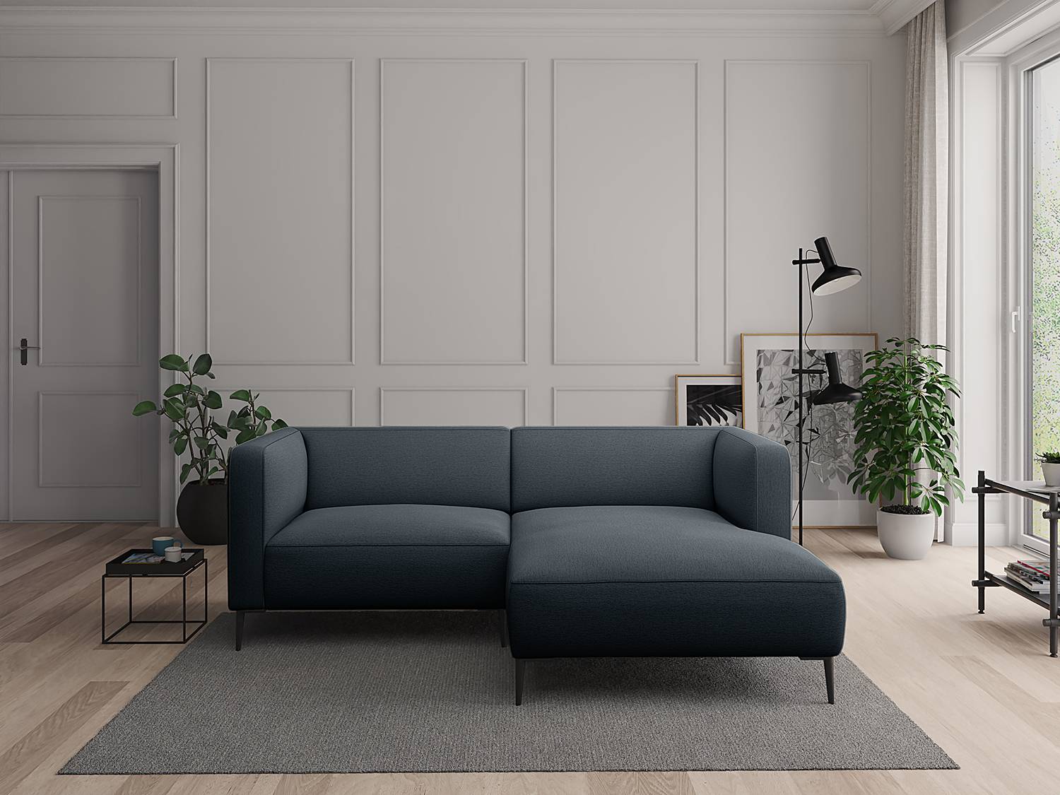 Ecksofa DUNKELD 1,5-Sitzer mit Longchair von Studio Copenhagen