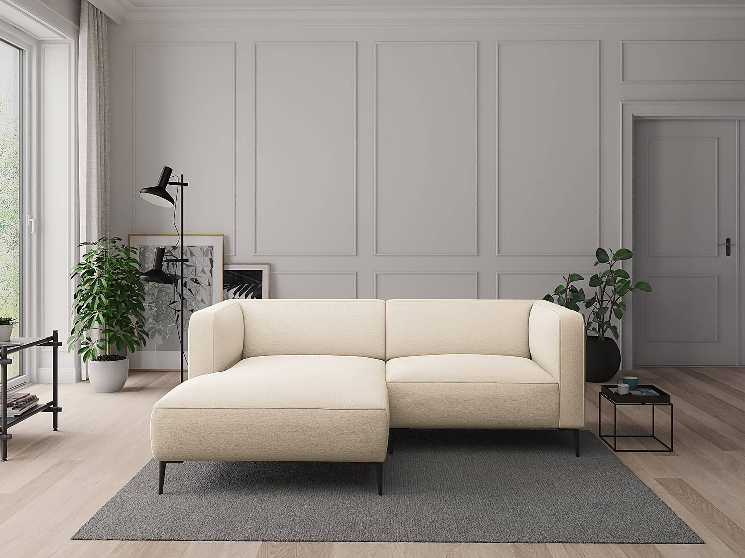 Ecksofa DUNKELD 1,5-Sitzer mit Longchair von Studio Copenhagen