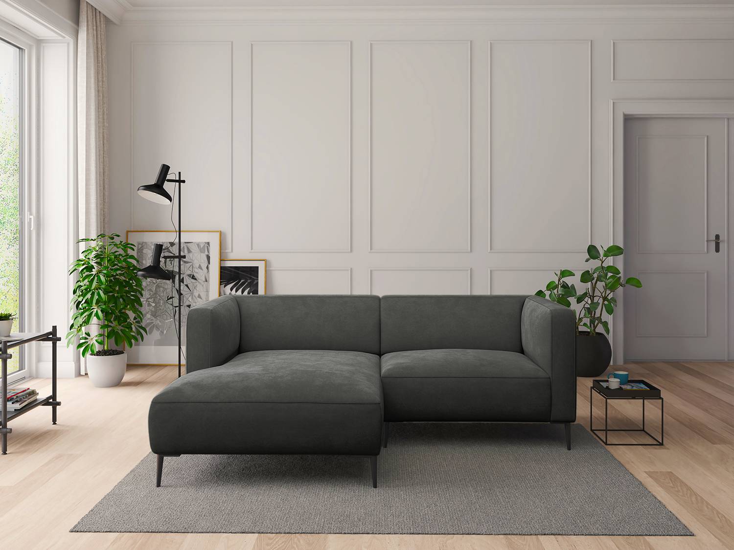 Ecksofa DUNKELD 1,5-Sitzer mit Longchair von Studio Copenhagen