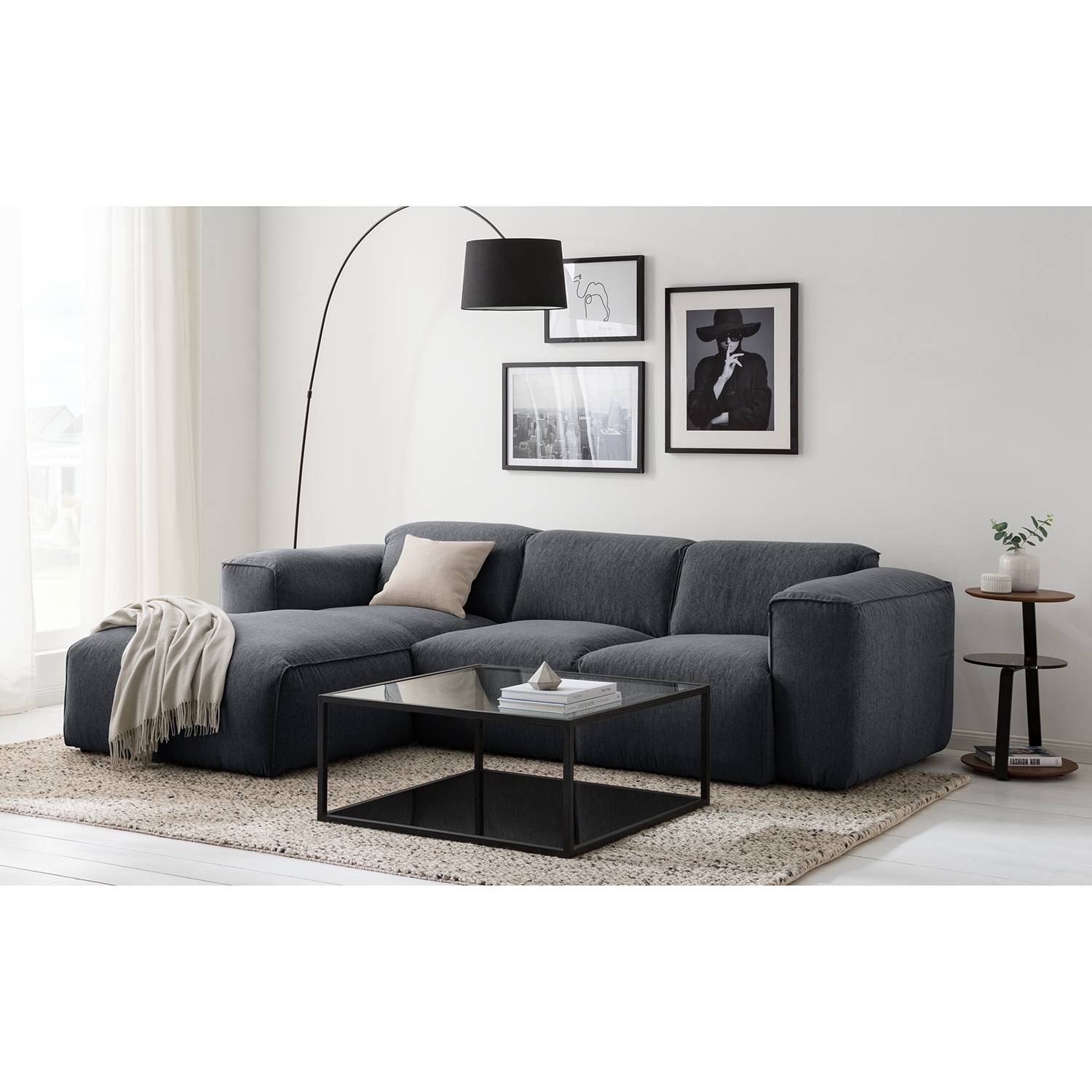 Ecksofa HUDSON 3-Sitzer mit Longchair von Studio Copenhagen