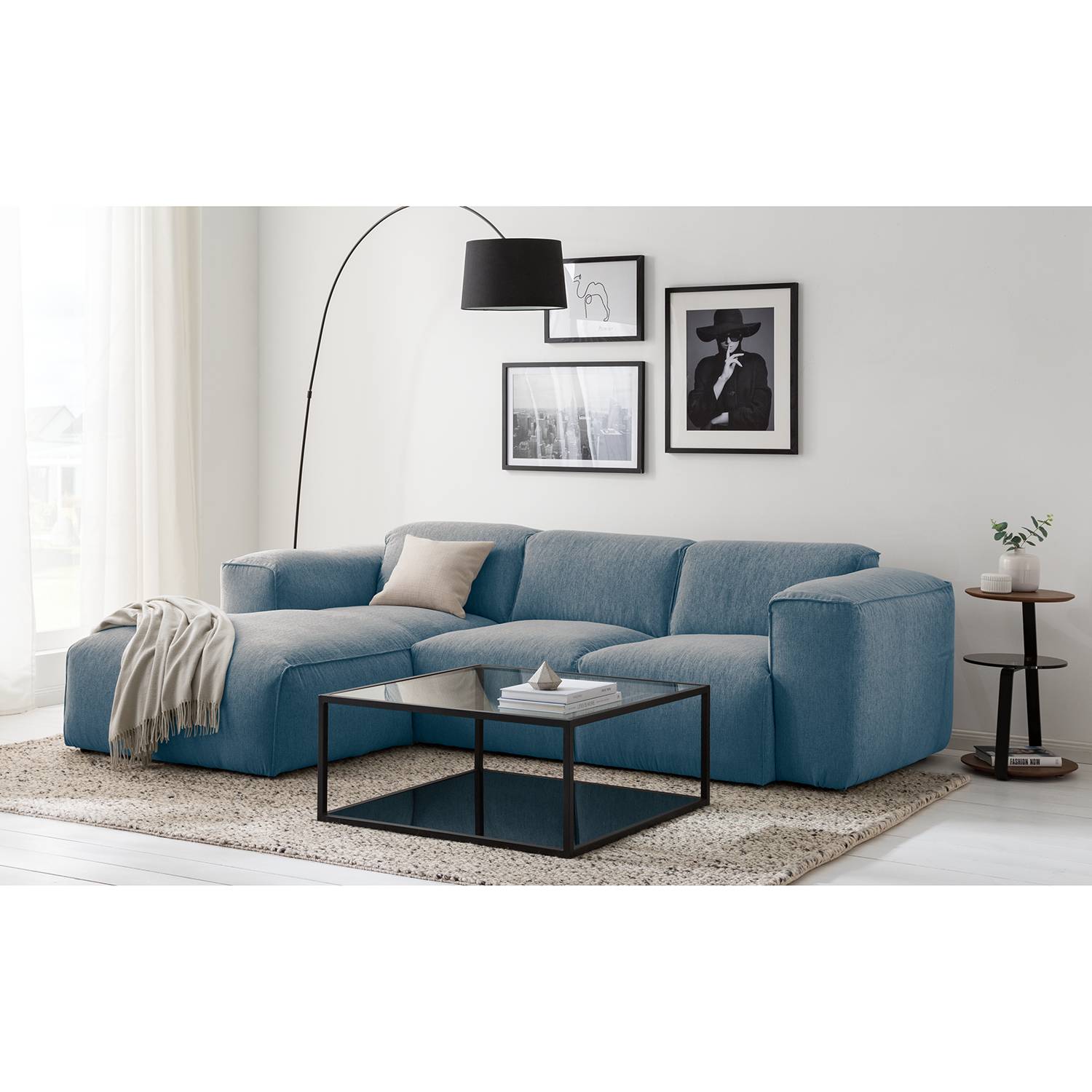 Ecksofa HUDSON 3-Sitzer mit Longchair von Studio Copenhagen