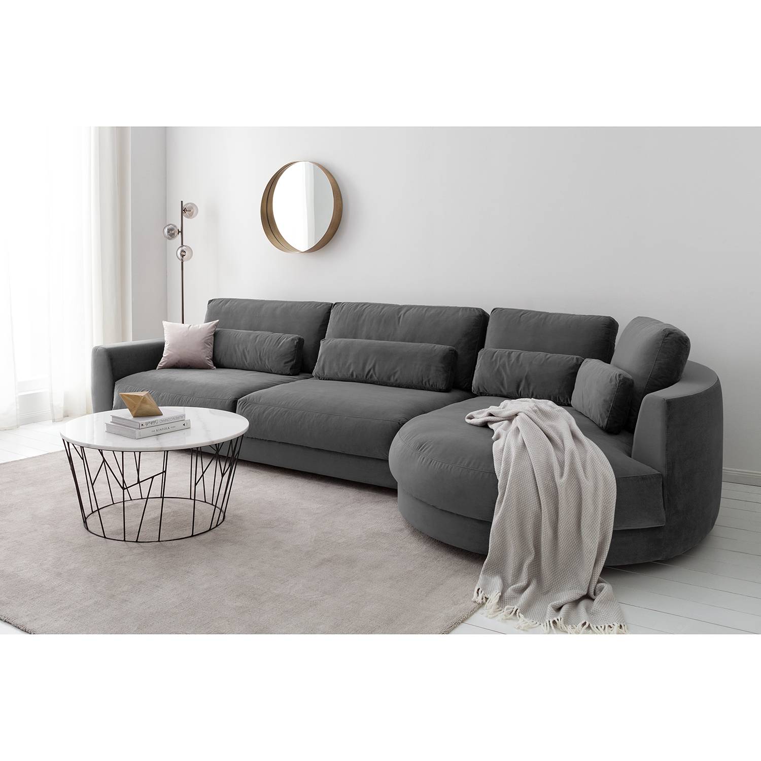 Ecksofa WILLOWS 3-Sitzer mit Ottomane von Studio Copenhagen