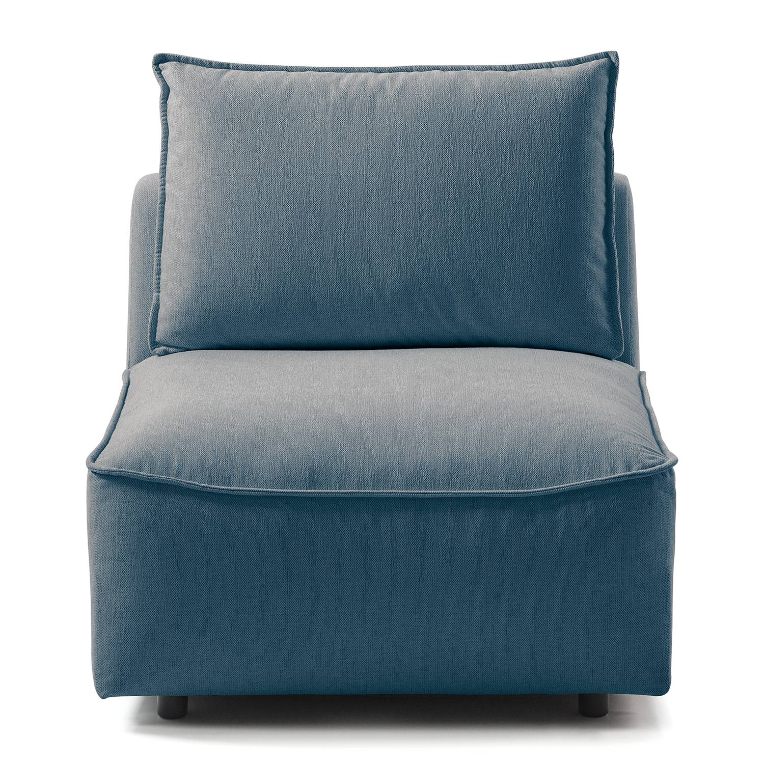 home24 Modulsessel Blau Webstoff Saia 80 x 82 x 99cm ohne Armlehnen Modern home24 Modulsessel Blau Webstoff Saia 80 x 82 x 99cm ohne Armlehnen Modern von home24