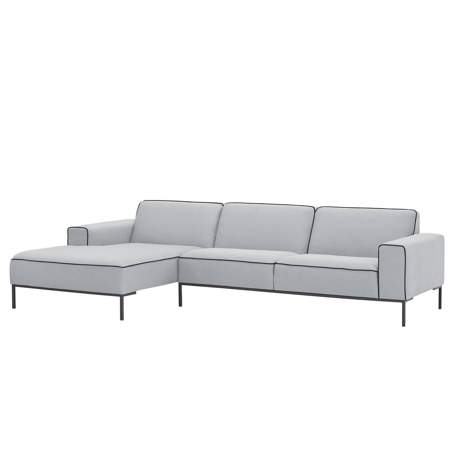 Studio Copenhagen Ecksofa Ampio Duo II Hellgrau Webstoff 285x77x168 cm von Lars Larson