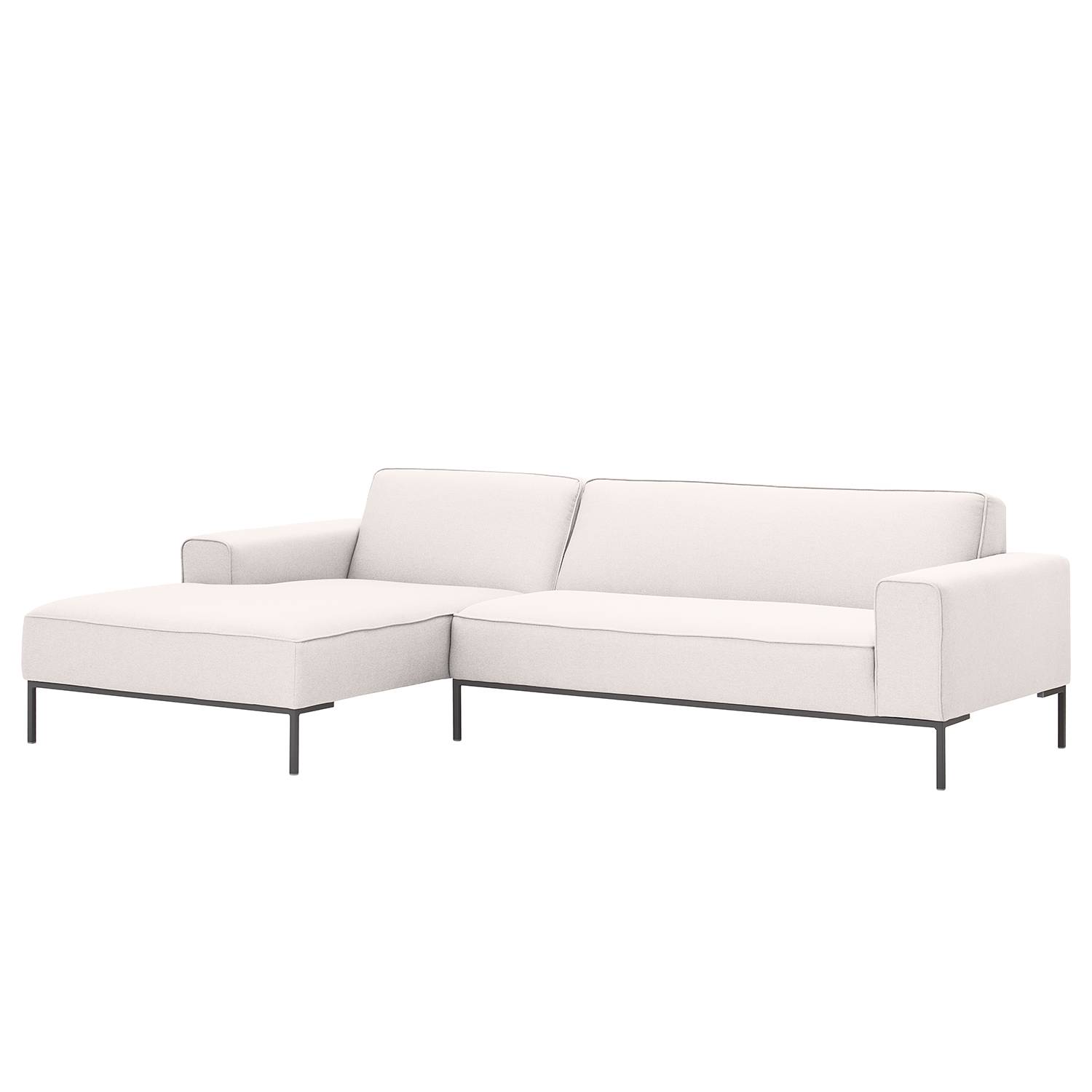 Studio Copenhagen Ecksofa Ampio I Beige Webstoff 264x77x168 cm von Lars Larson