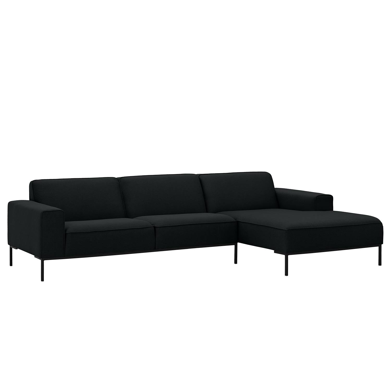 Studio Copenhagen Ecksofa Ampio II Anthrazit Webstoff 285x77x168 cm von Lars Larson