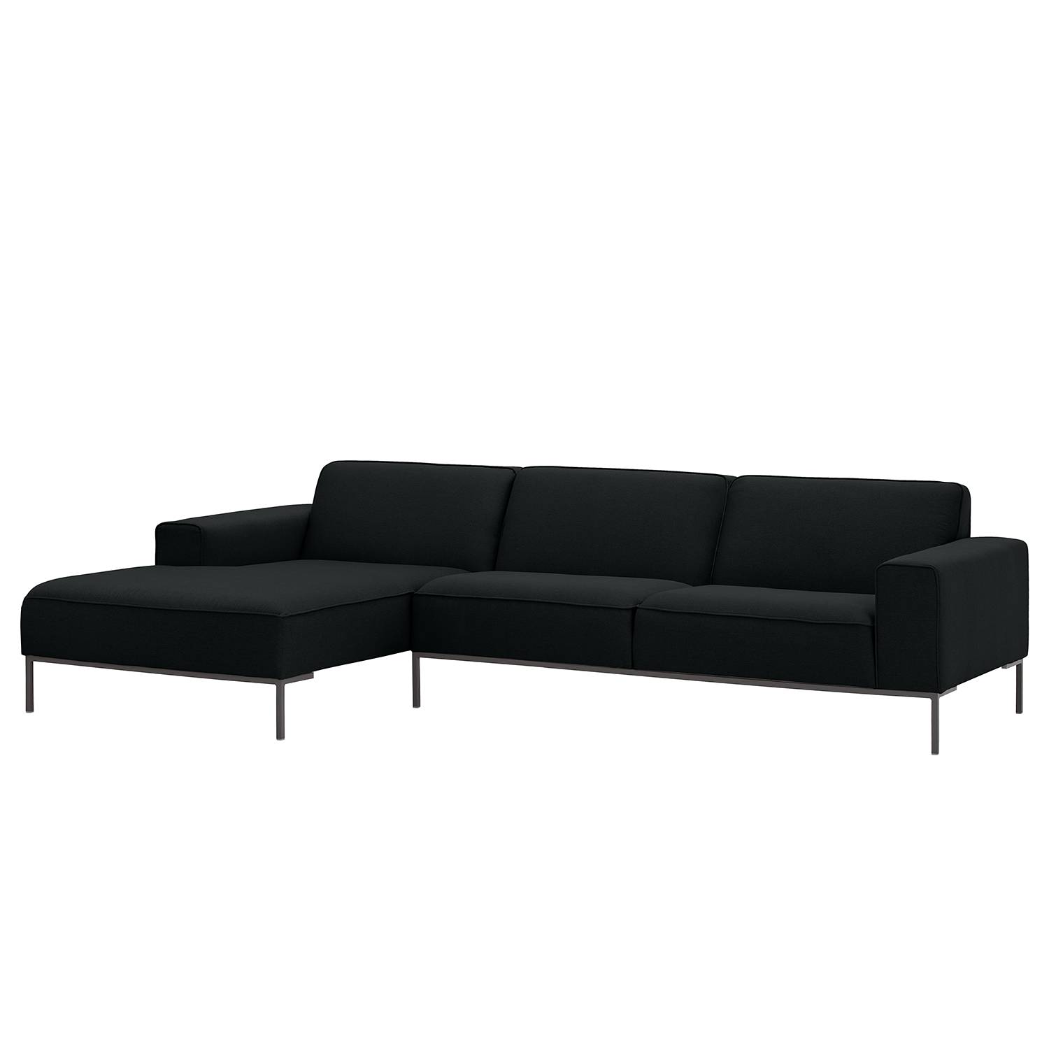 Studio Copenhagen Ecksofa Ampio II Anthrazit Webstoff 285x77x168 cm von Lars Larson