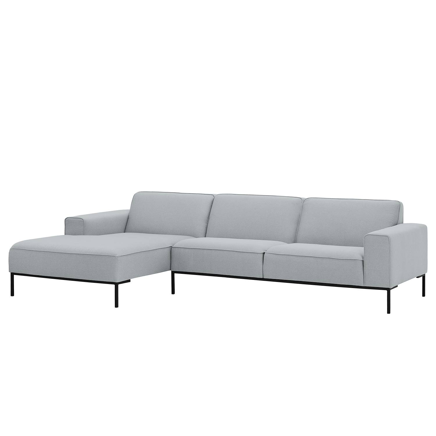 Studio Copenhagen Ecksofa Ampio II Hellgrau Webstoff 285x77x168 cm von Lars Larson