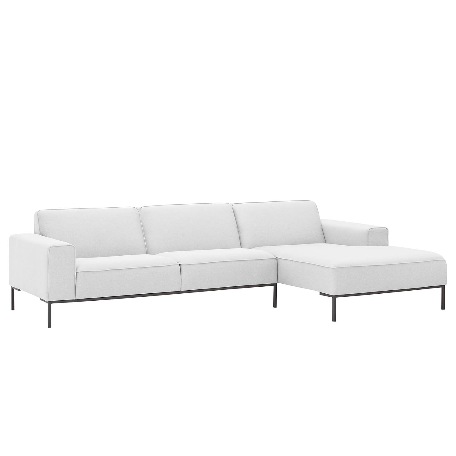 Studio Copenhagen Ecksofa Ampio II Weiß Webstoff 285x77x168 cm von Lars Larson