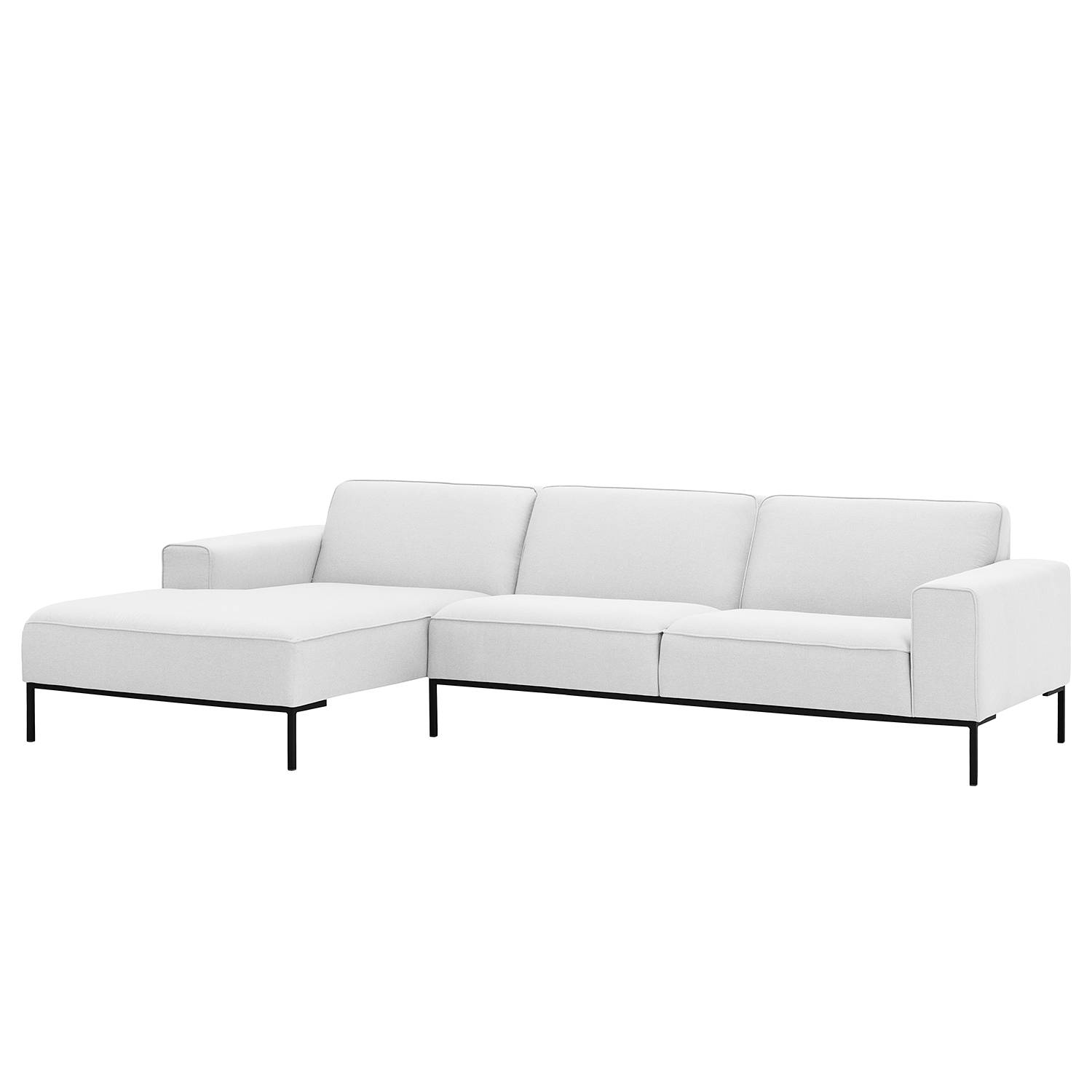 Studio Copenhagen Ecksofa Ampio II Weiß Webstoff 285x77x168 cm von Lars Larson