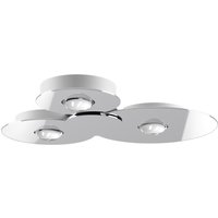 Lodes Bugia Triple LED Deckenleuchte 3000 K, Chrom von Lodes