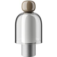 Lodes Easy Peasy LED Akkuleuchte Chestnut (taupe / grau / Palladium gebürstet) von Lodes