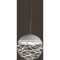 Lodes Kelly Medium Sphere 50 Pendelleuchte weiß matt von Lodes