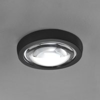 Lodes Nautilus Spot LED Deckenaufbauleuchte, 2700 K schwarz matt von Lodes