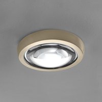 Lodes Nautilus Spot LED Deckenaufbauleuchte, 3000 K champagner matt Lodes Nautilus Spot LED Deckenaufbauleuchte, 3000 K champagner matt von Lodes