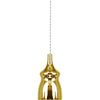 Lodes Nostalgia Glas Small LED Pendelleuchte 1-flg. Gold von Lodes