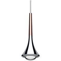 Lodes Rain LED Pendelleuchte, 1-flg., 2700 K Chrom - Roségold Lodes Rain LED Pendelleuchte, 1-flg., 2700 K Chrom - Roségold von Lodes