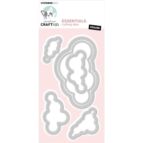 Studio Light Cutting Die Clouds Essentials nr.766 CCL-ES-CD766 126x69x1mm (01-24) von Studio Light