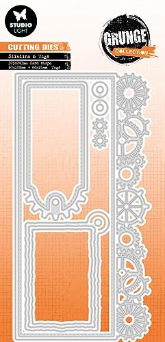Studio Light Cutting Die Grunge Collection nr.696 SL-GR-CD696 105x210mm (09-23) von Studio Light