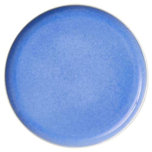 Studio Round North Lunchteller Dia 21 cm Matte white/Shiny river von Studio Round
