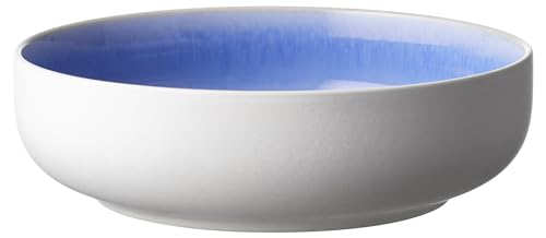Studio Round North Pastateller Dia 19 cm Matte white/Shiny river von Studio Round
