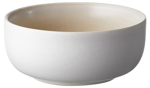 Studio Round North Schale Dia 11 cm Matte white/Matte sand von Studio Round
